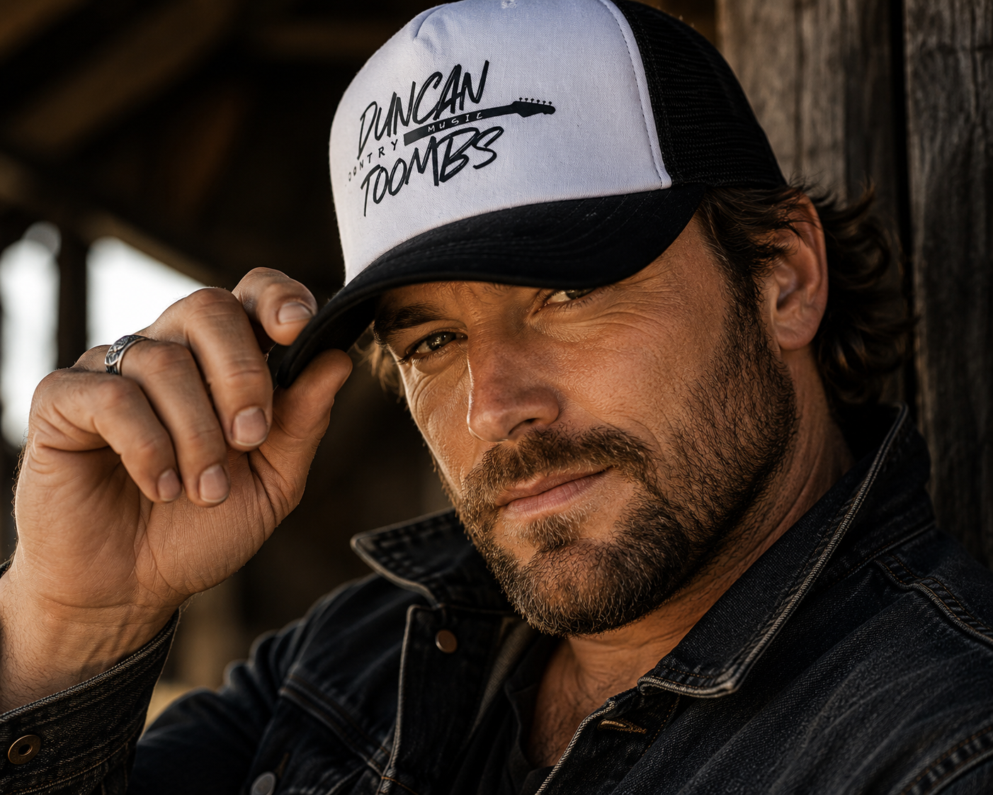 Black Trucker hat